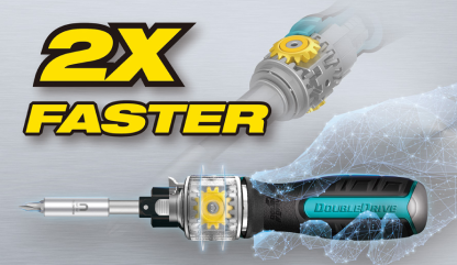 Double-DRIVE SCREWDRIVER
